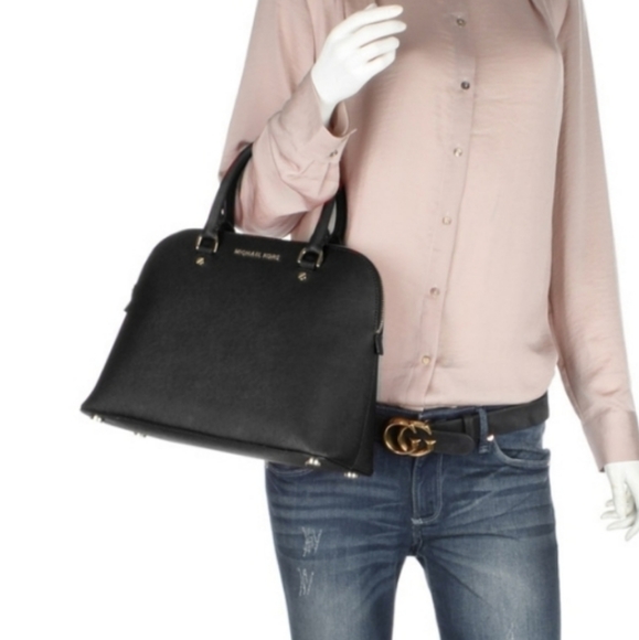 Michael Kors Cindy LG Dome Satchel - Picture 8 of 8